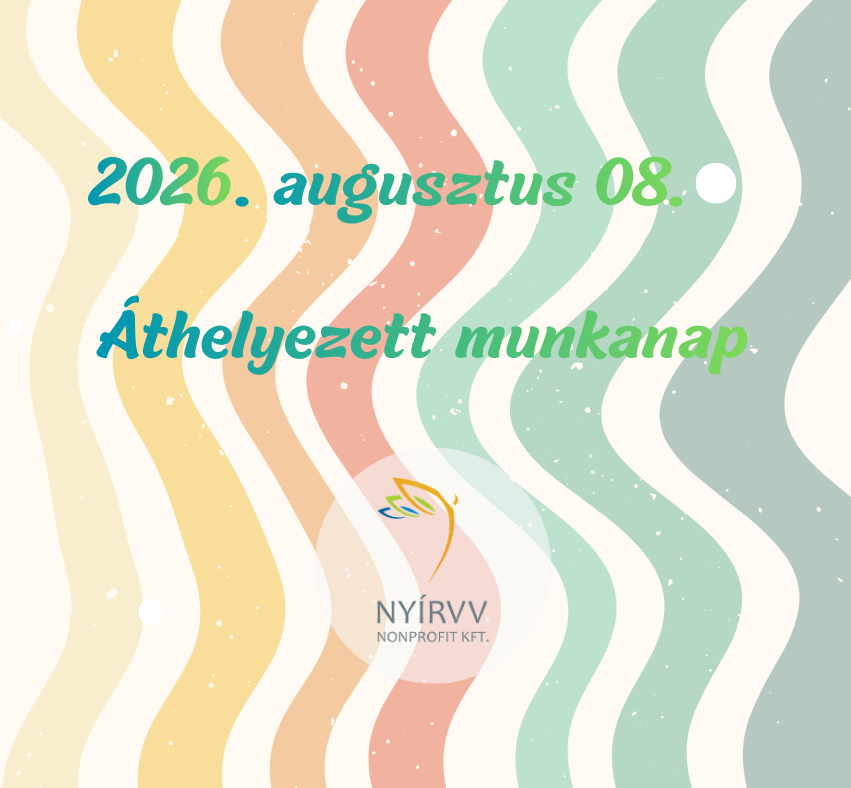 Munkarendünk 2026. augusztus 08-án