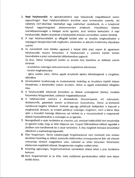 Házirend